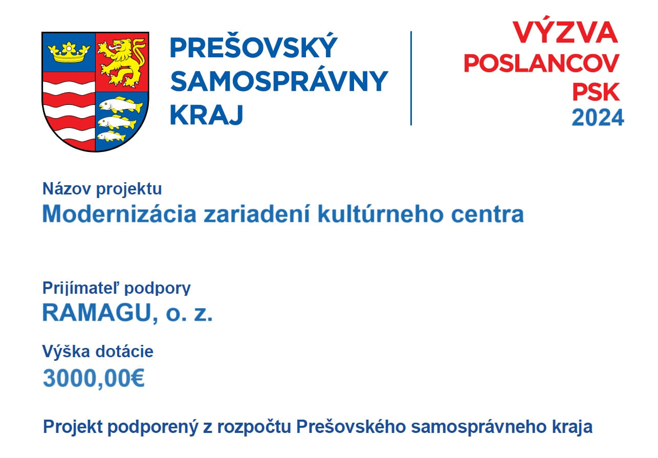 Modernizácia zariadení kultúrneho centra
